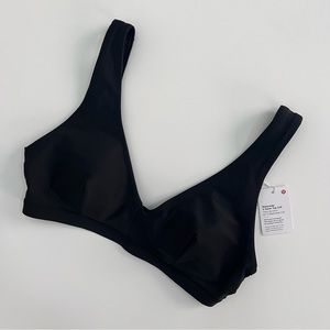 lululemon Waterside V Swim Top - Black